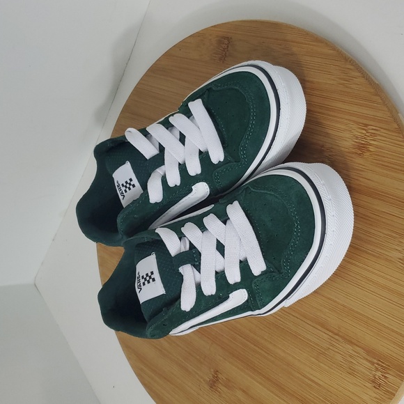 Vans Other - Vans Kids Caldrone Low Top Sneakers Suede Mesh Size 1 NIB